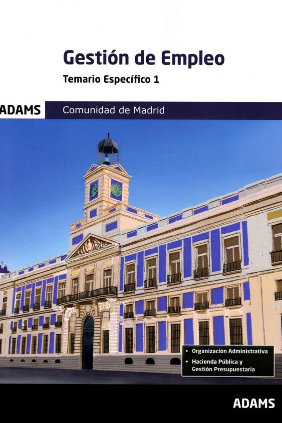 GESTION DE EMPLEO - TEMARIO ESPECIFICO 1 | portada del libro