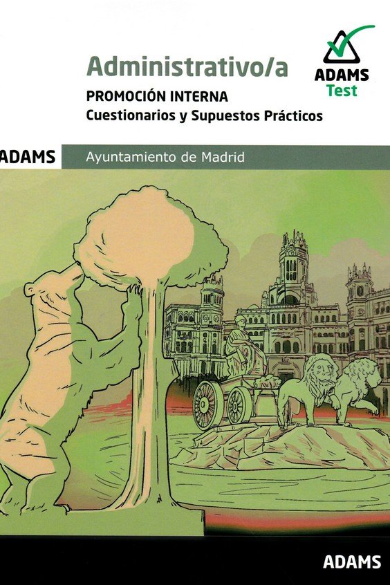 ADMINISTRATIVOS ( PROMOCION INTERNA ) - CUESTIONARIOS Y SUPUESTOS PRACTICOS | portada del libro