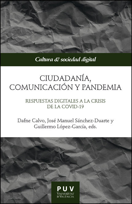 CIUDADANIA COMUNICACION Y PANDEMIA, de VARIOS AUTORES | portada del libro