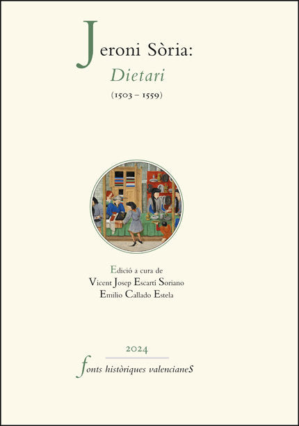 JERONI SORIA DIETARI 1503 1559, de VARIOS AUTORES | portada del libro