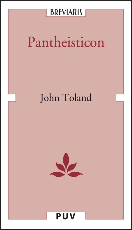 PANTHEISTICON, de TOLAND, JOHN | portada del libro
