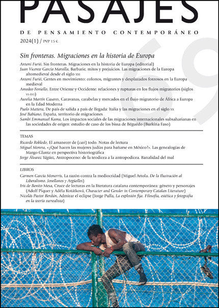 Sin fronteras. Migraciones en la historia de Europa, de VARIOS AUTORES | portada del libro
