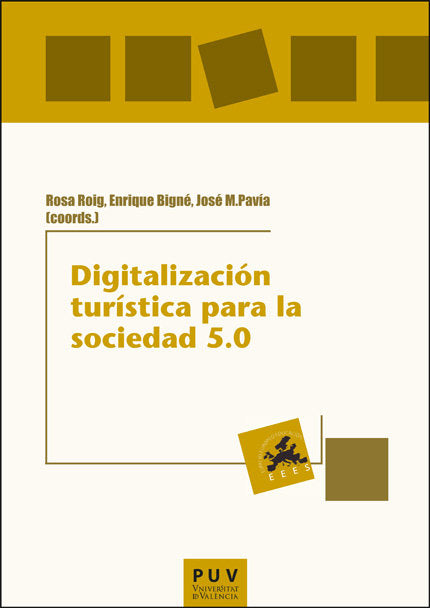 DIGITALIZACION TURISTICA PARA LA SOCIEDAD 5.0, de VARIOS AUTORES | portada del libro