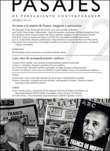 EN TORNO A LA MUERTE DE FRANCO: IMAGENES Y NARRACIONES / CIEN AÑOS DE ACOMPAÑAMI, de VARIOS AUTORES | portada del libro