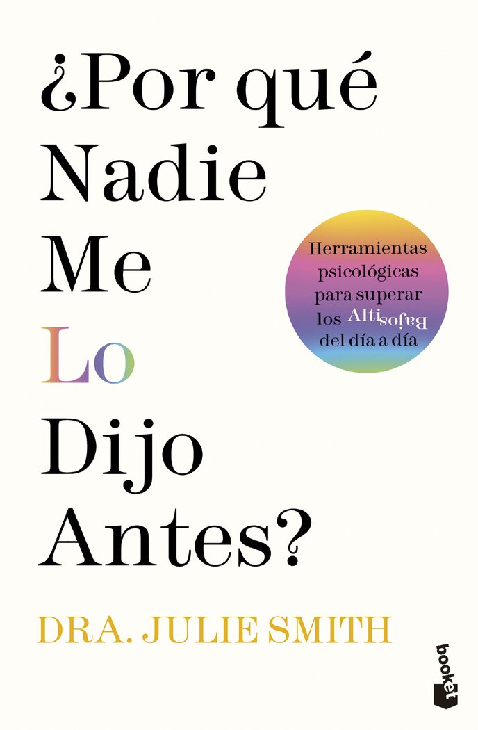 ¿POR QUE NADIE ME LO DIJO ANTES?, de JULIE SMITH | portada del libro