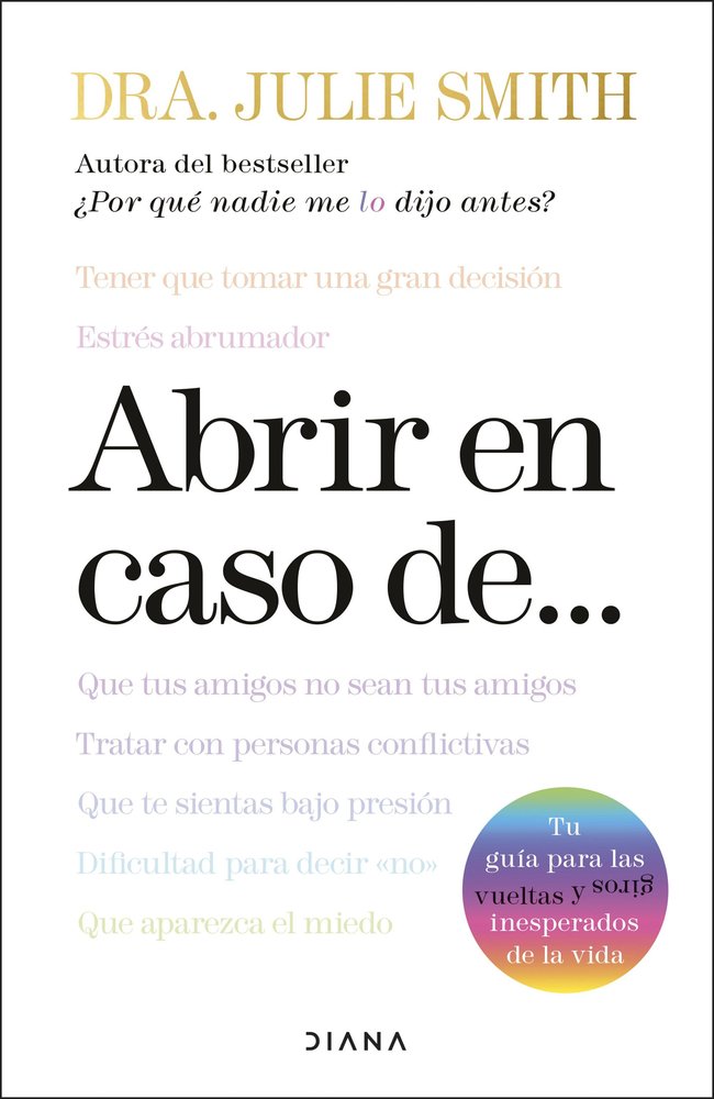 ABRIR EN CASO DE..., de SMITH, JULIE | portada del libro