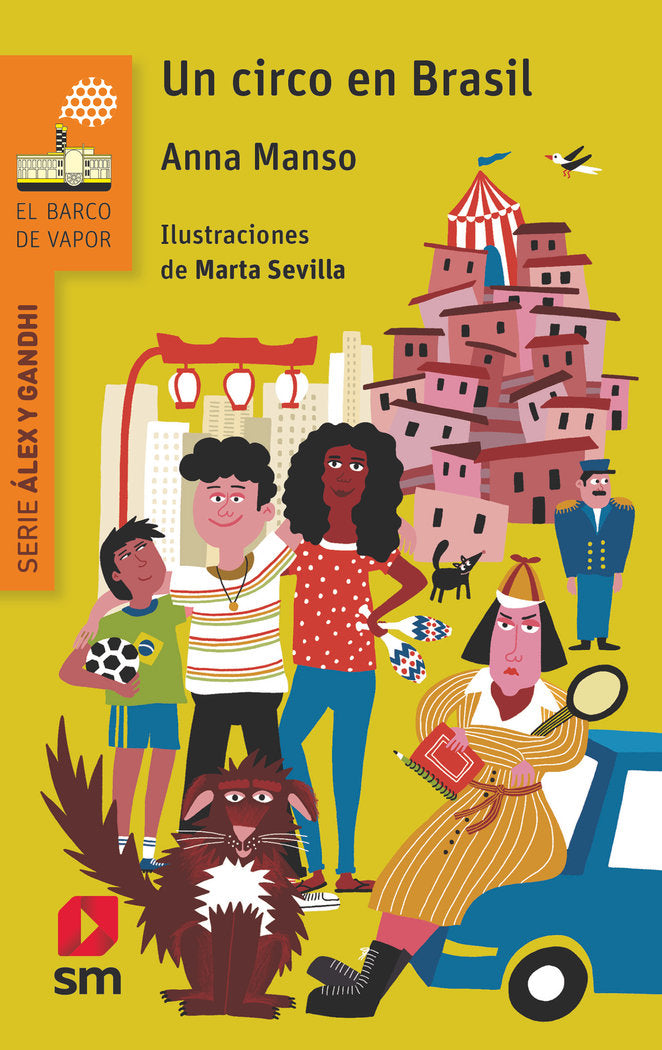 Un circo en Brasil, de MANSO MUNNE, ANNA | portada del libro