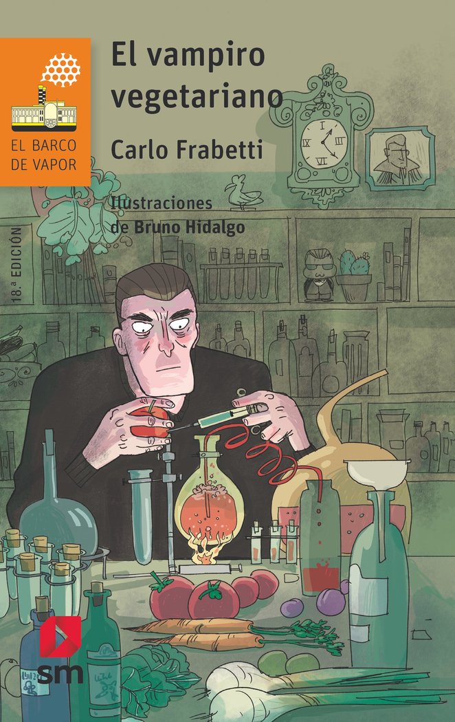 El vampiro vegetariano, de FRABETTI, CARLO | portada del libro