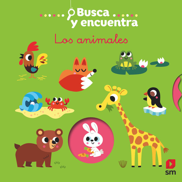 Busca y encuentra los animales, de AMERICO, TIAGO | portada del libro