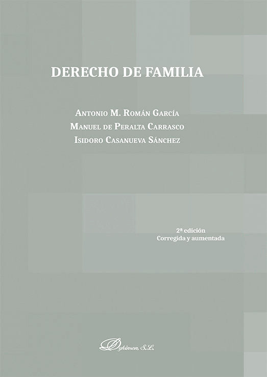 Derecho de Familia, de ROMAN GARCIA | portada del libro