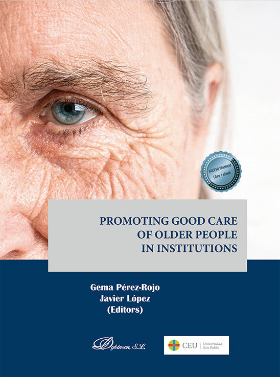 Promoting good care of older people in institutions | portada del libro