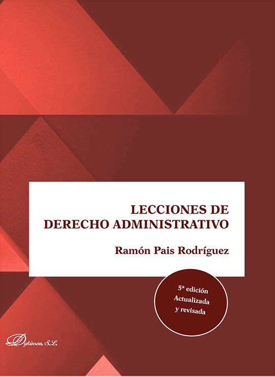 Lecciones de Derecho Administrativo, de PAIS RODRIGUEZ, RAMON | portada del libro