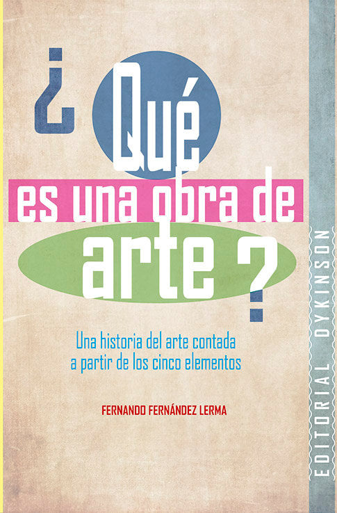 QUE ES UNA OBRA DE ARTE, de FERNANDEZ LERMA, FERNANDO | portada del libro