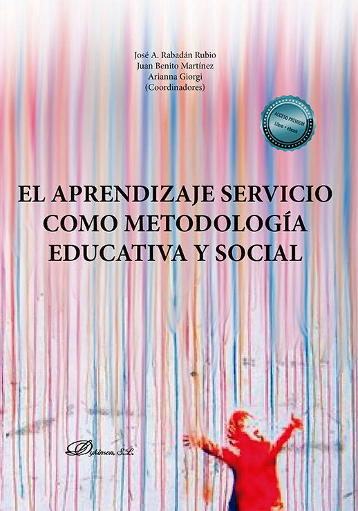EL APRENDIZAJE SERVICIO COMO METODOLOGIA EDUCATIVA Y SOCIAL | portada del libro