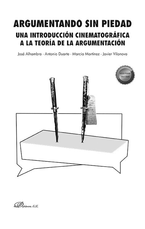 ARGUMENTANDO SIN PIEDAD UNA INTRODUCCION CINEMATOGRAFICA A, de ALHAMBRA DELGADO, JOSE | portada del libro