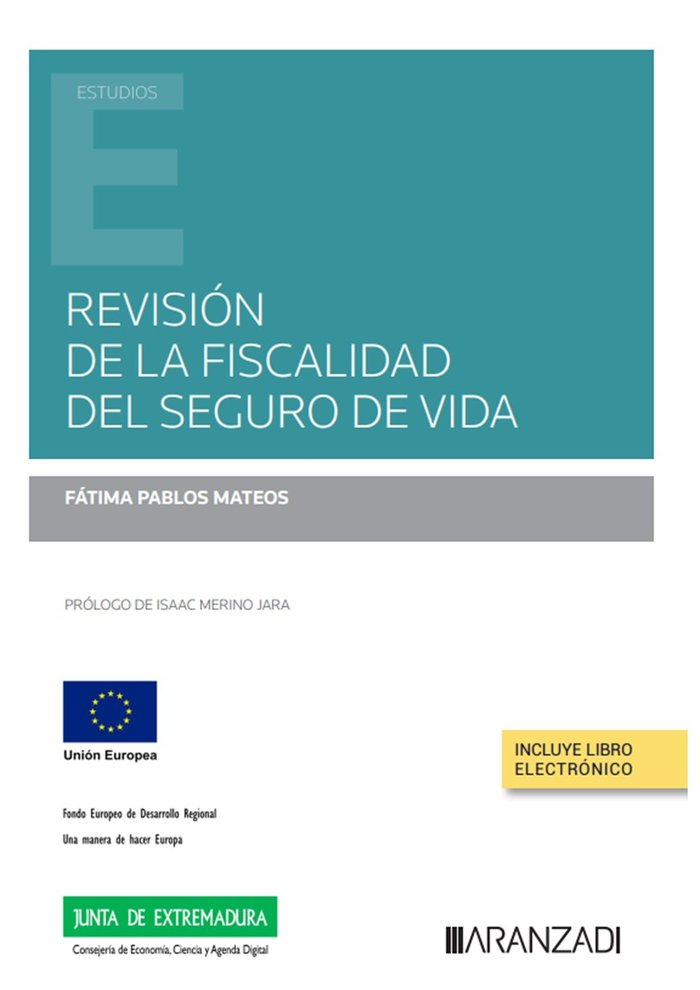 REVISION DE LA FISCALIDAD DEL SEGURO DE VIDA, de FATIMA PABLOS MATEOS | portada del libro