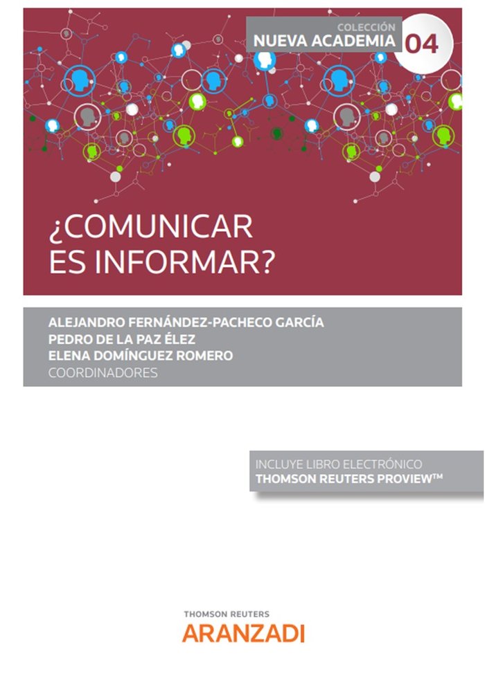 COMUNICAR ES INFORMAR, de FERNANDEZ PACHECO GARCIA,ALEJANDRO | portada del libro