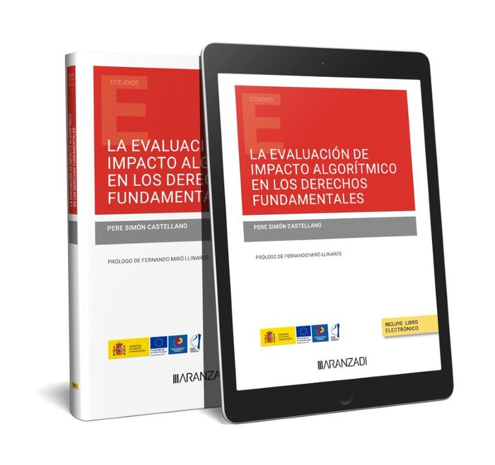 LA EVALUACION DE IMPACTO ALGORITMICO EN LOS DERECHOS FUNDAME, de PERE SIMON CASTELLANO | portada del libro