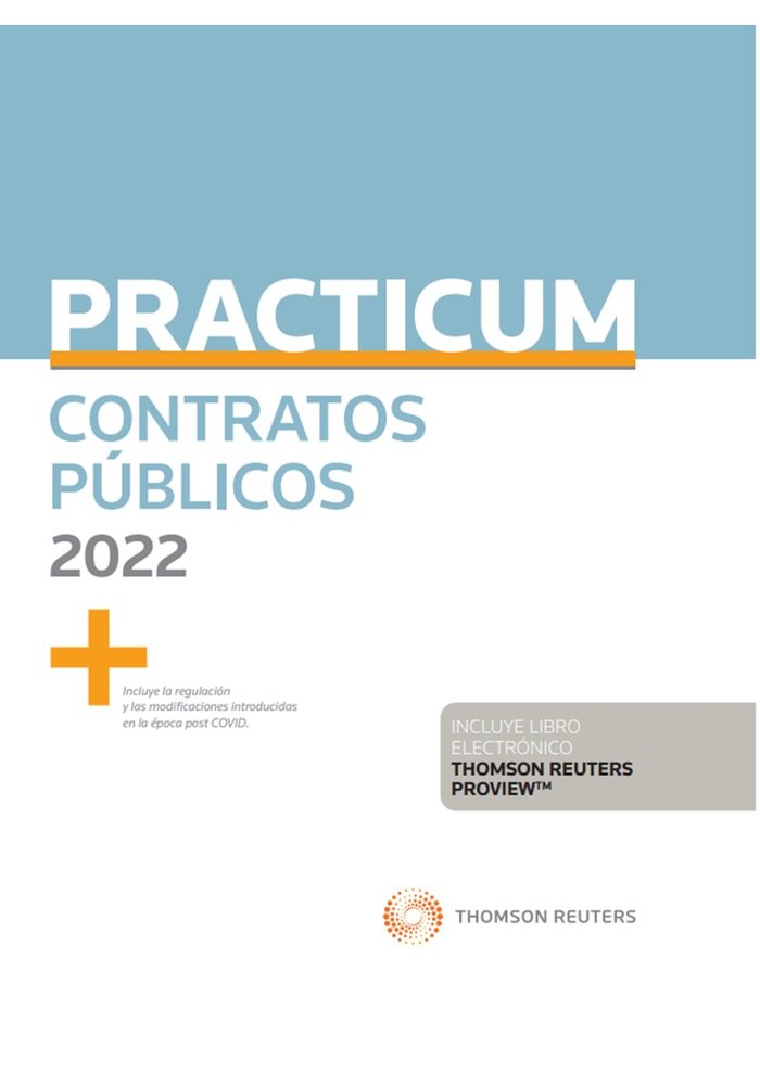PRACTICUM DE CONTRATOS PUBLICOS 2022, de PALOMAR OLMEDA,ALBERTO | portada del libro