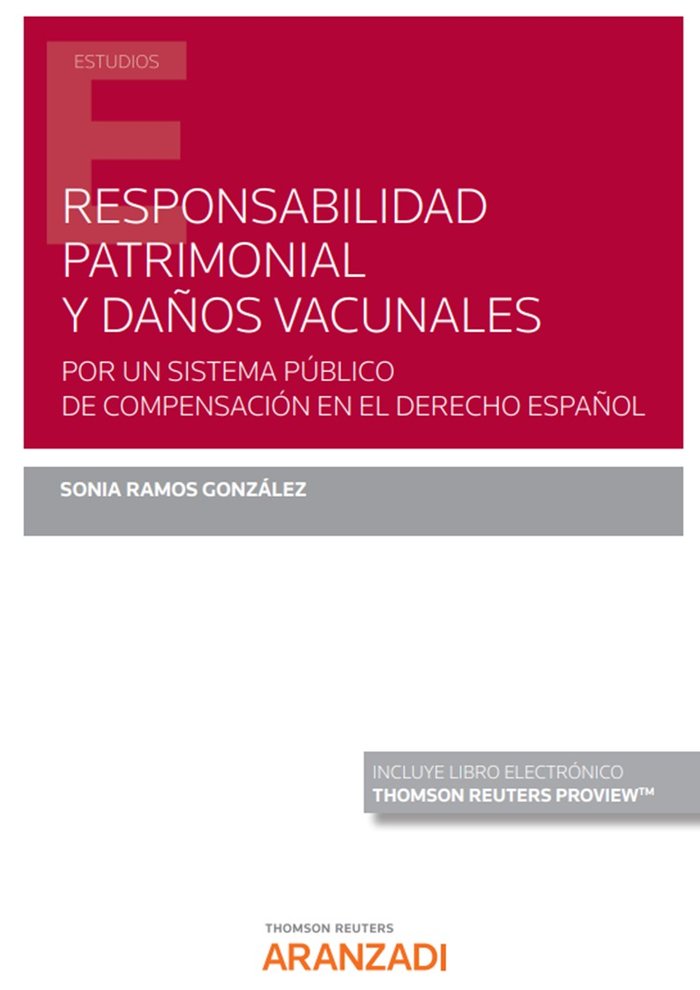 POR UN SISTEMA PUBLICO DE COMPENSACION SIN CULPA DE LOS DAÑ, de RAMOS GONZALEZ,SONIA | portada del libro