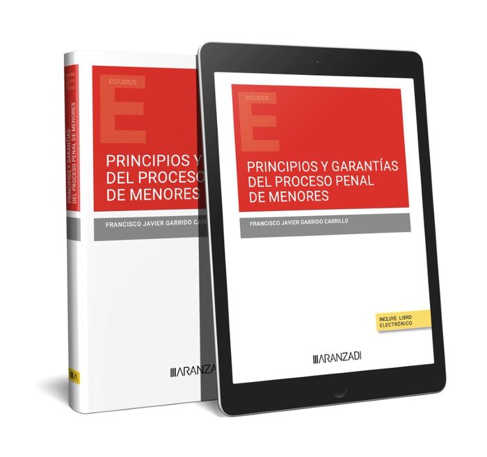 PRINCIPIOS Y GARANTIAS DEL PROCESO PENAL DE MENORES, de FRANCISCO JAVIER GARRIDO | portada del libro