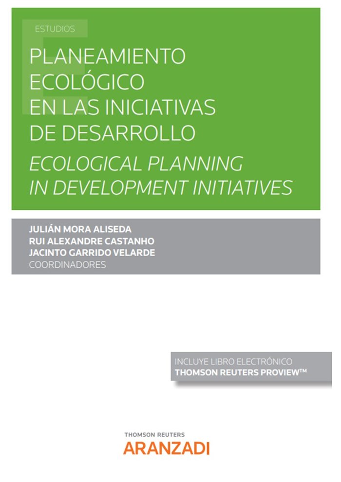 PLANEAMIENTO ECOLOGICO EN LAS INICIATIVAS DE DESAROLLO, de GARRIDO VELARDE,JACINTO | portada del libro