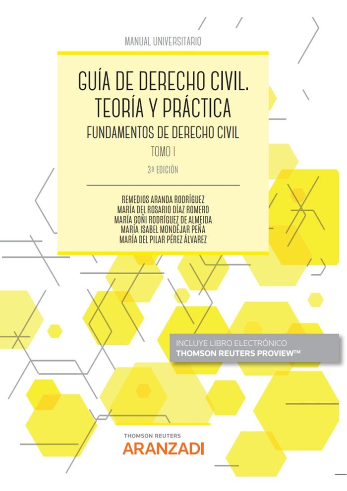 (22).I.GUIA DERECHO CIVIL.TEORIA Y PRACTICA, de ARANDA RODRIGUEZ, REMEDIOS | portada del libro