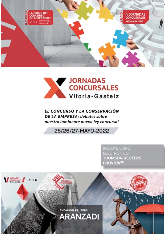 EL CONCURSO Y LA CONSERVACION DE LA EMPRESA: DEBATES SOBRE N, de INMACULADA HERBOSA MARTINEZ | portada del libro