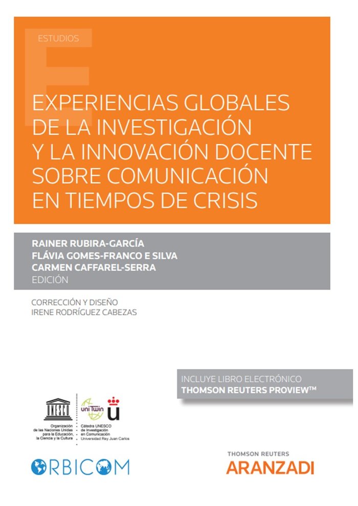 EXPERIENCIAS GLOBALES DE LA INVESTIGACION Y LA INNOVACION DO, de CARMEN CAFFAREL SERRA | portada del libro