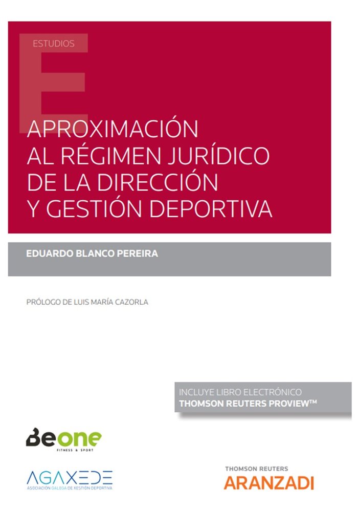APROXIMACION AL REGIMEN JURIDICO DE LA DIRECCION Y GESTION D, de EDUARDO BLANCO PEREIRA | portada del libro