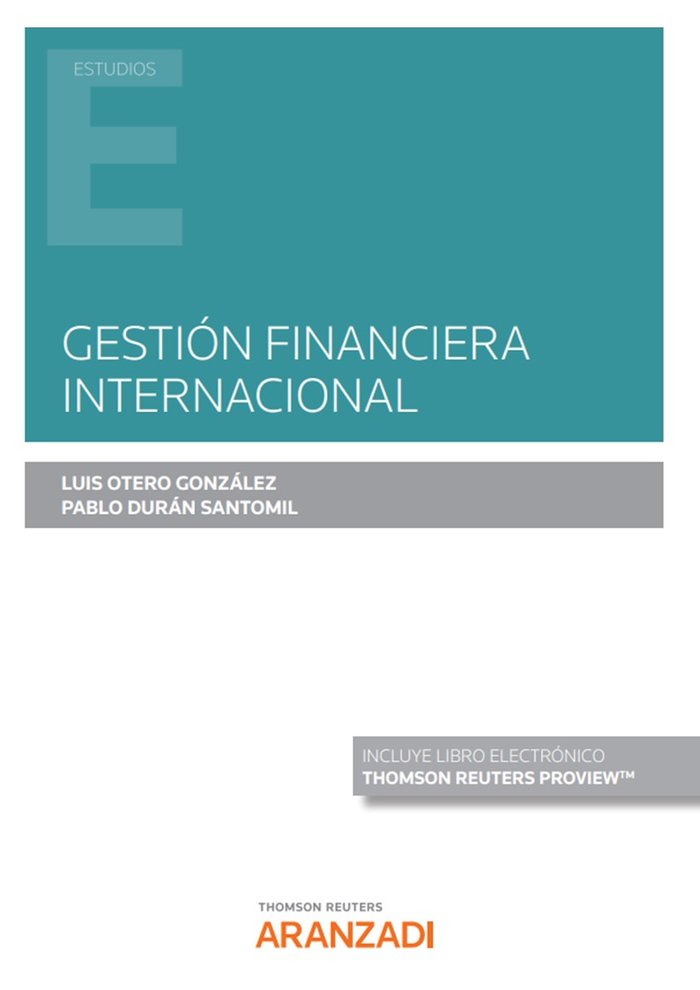 GESTION FINANCIERA INTERNACIONAL, de OTERO GONZALEZ,LUIS | portada del libro