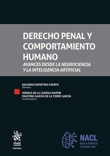 DERECHO PENAL Y COMPORTAMIENTO HUMANO | portada del libro