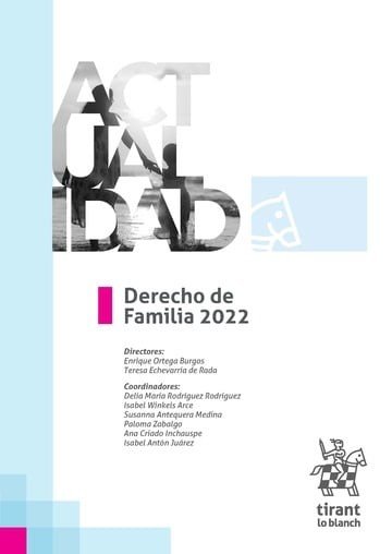 Derecho de Familia 2022, de ORTEGA BURGOS | portada del libro