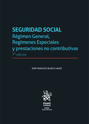 SEGURIDAD SOCIAL 7º EDICION | portada del libro