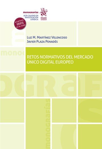 RETOS NORMATIVOS DEL MERCADO UNICO DIGITAL | portada del libro