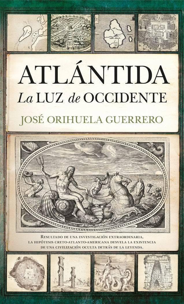ATLﾁNTIDA. LA LUZ DE OCCIDENTE, de ORIHUELA GUERRERO | portada del libro
