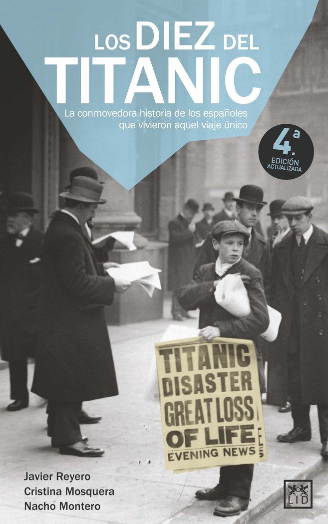 DIEZ DEL TITANIC,LOS, de REYERO,JAVIER | portada del libro