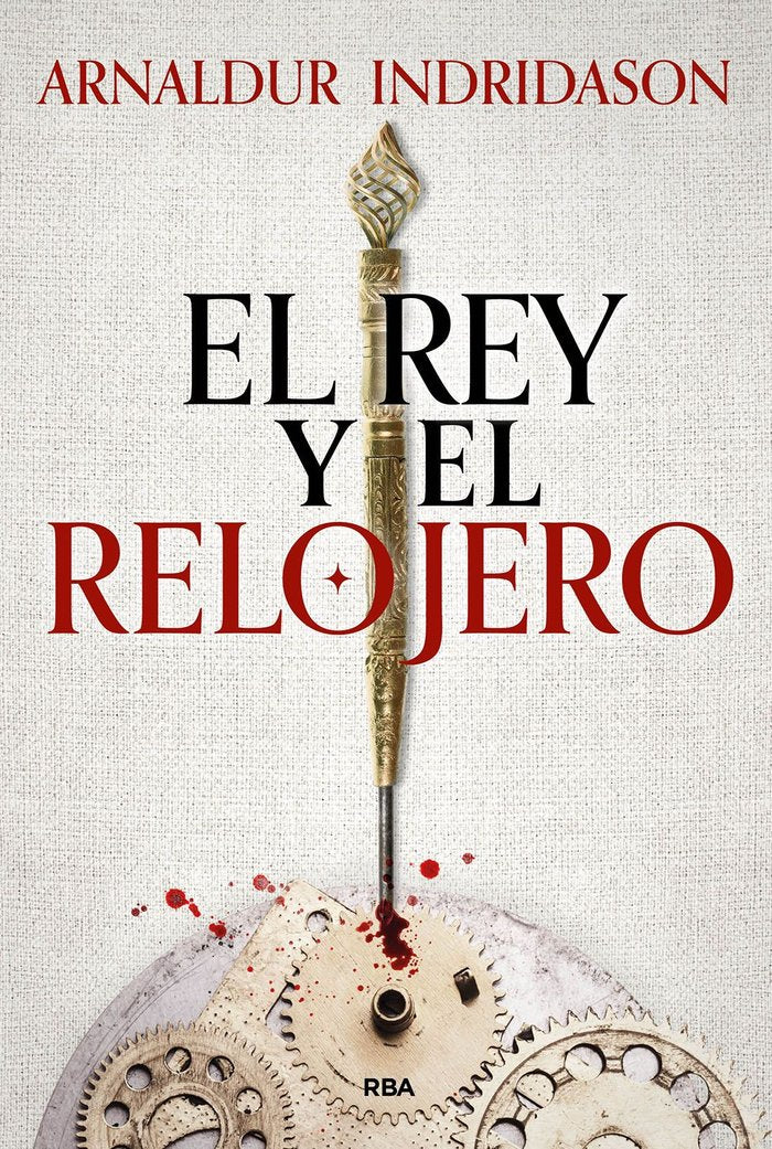 REY Y EL RELOJERO, EL, de INDRIDASON | portada del libro