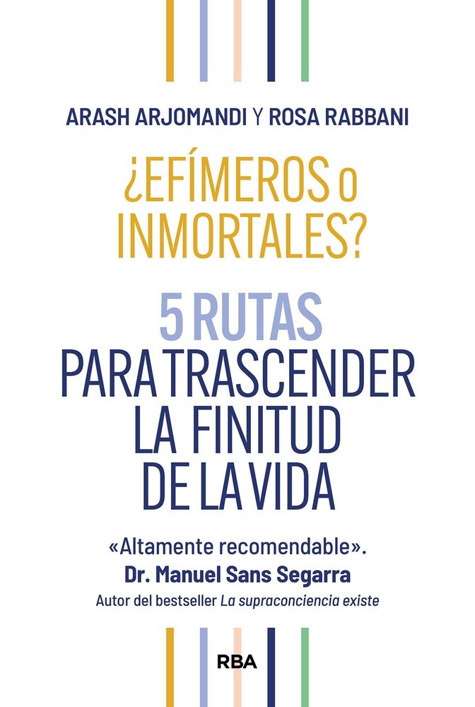 EFÍMEROS O INMORTALES?, de ARJOMANDI | portada del libro