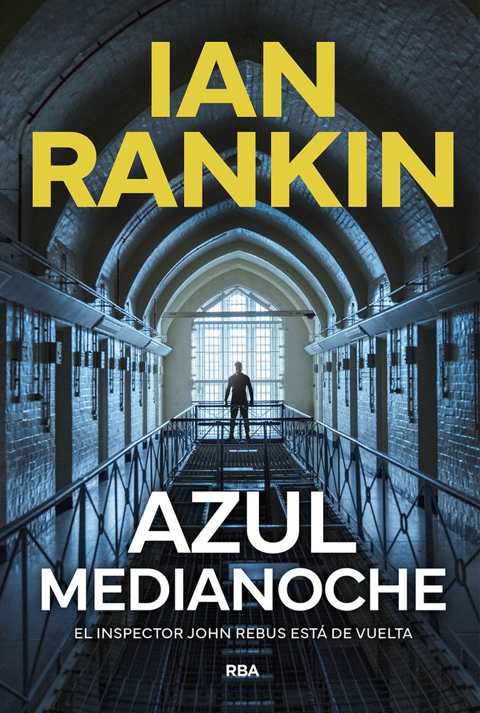 AZUL MEDIANOCHE, de RANKIN | portada del libro