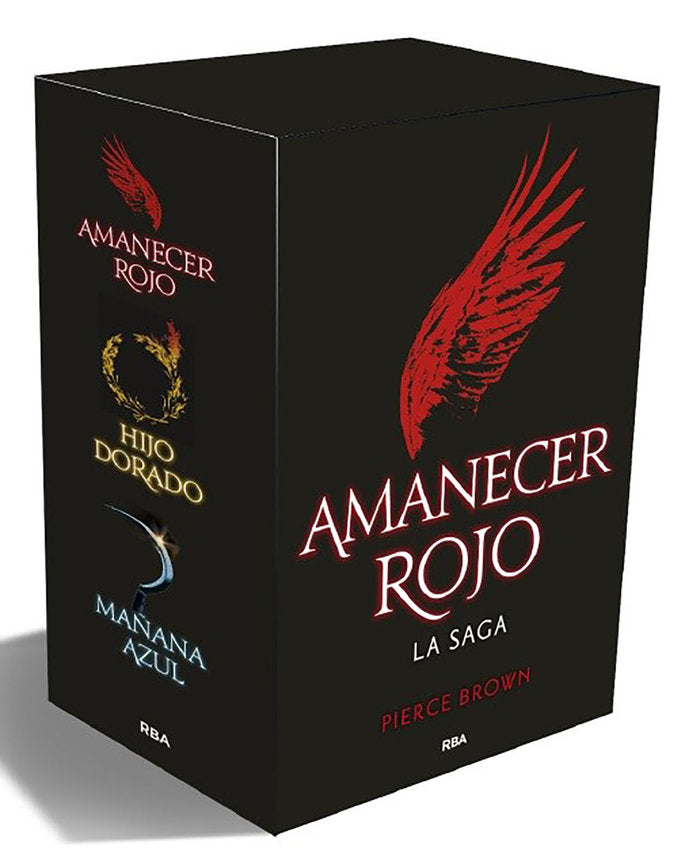 PACK AMANECER ROJO, de BROWN | portada del libro