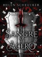 SANGRE Y ACERO, de Helen Scheuerer | portada del libro