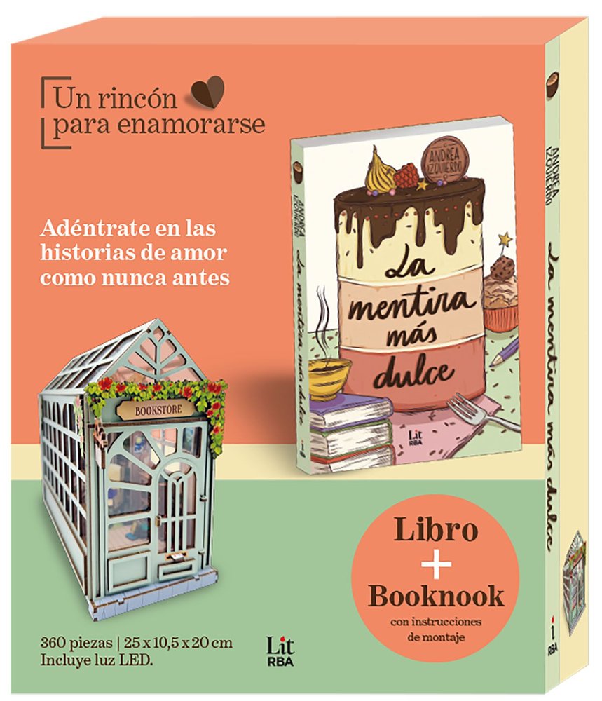 MENTIRA MÁS DULCE, LA - ESTUCHE, de IZQUIERDO | portada del libro