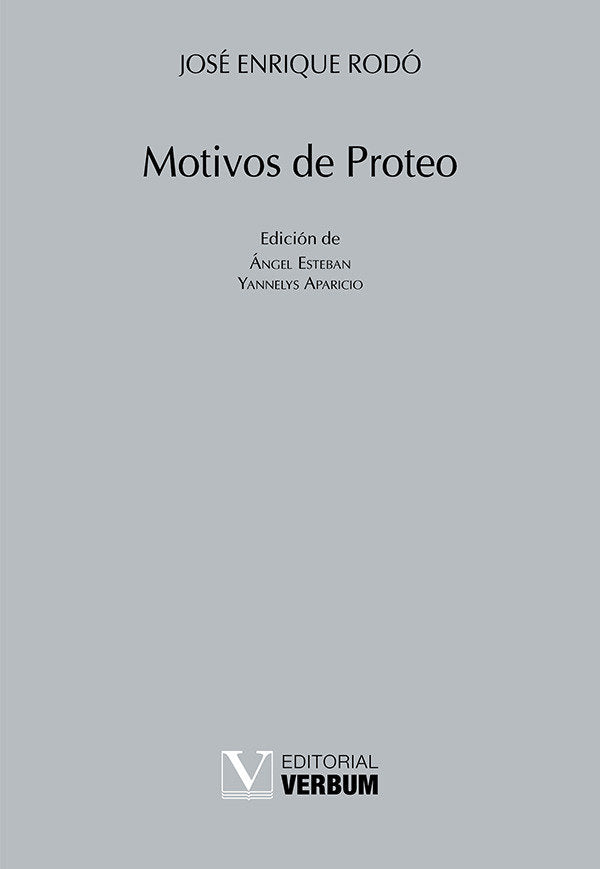 Motivos de Proteo, de RODO, JOSE ENRIQUE | portada del libro