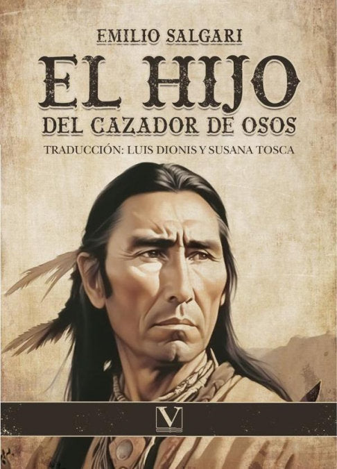 El hijo del Cazador de osos, de SALGARI, EMILIO | portada del libro