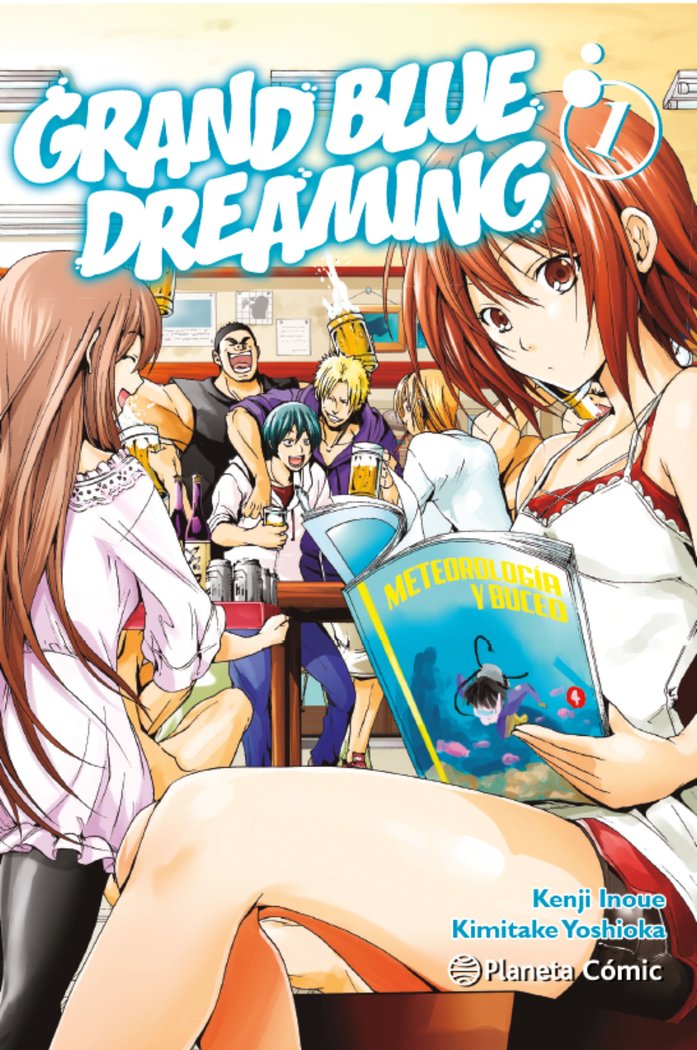 GRAND BLUE DREAMING Nº 01, de KENJI INOUE, KIMITAKE YOSHIOKA | portada del libro