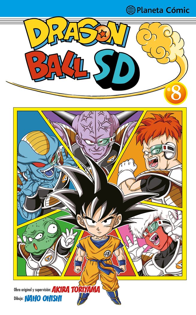 DRAGON BALL SD Nº 08, de TORIYAMA, AKIRA | portada del libro
