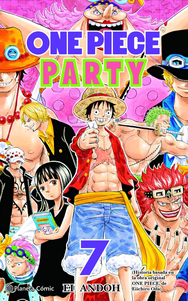 ONE PIECE PARTY Nº 07/07, de ODA, EIICHIRO | portada del libro