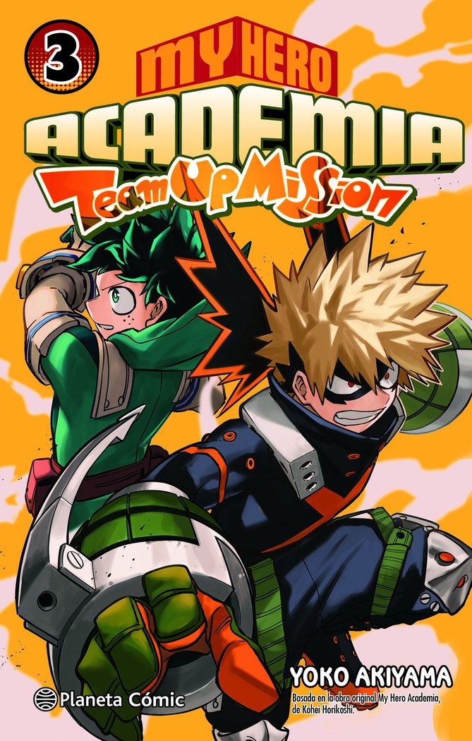 MY HERO ACADEMIA TEAM UP MISSION Nº 03, de HORIKOSHI, KOHEI | portada del libro