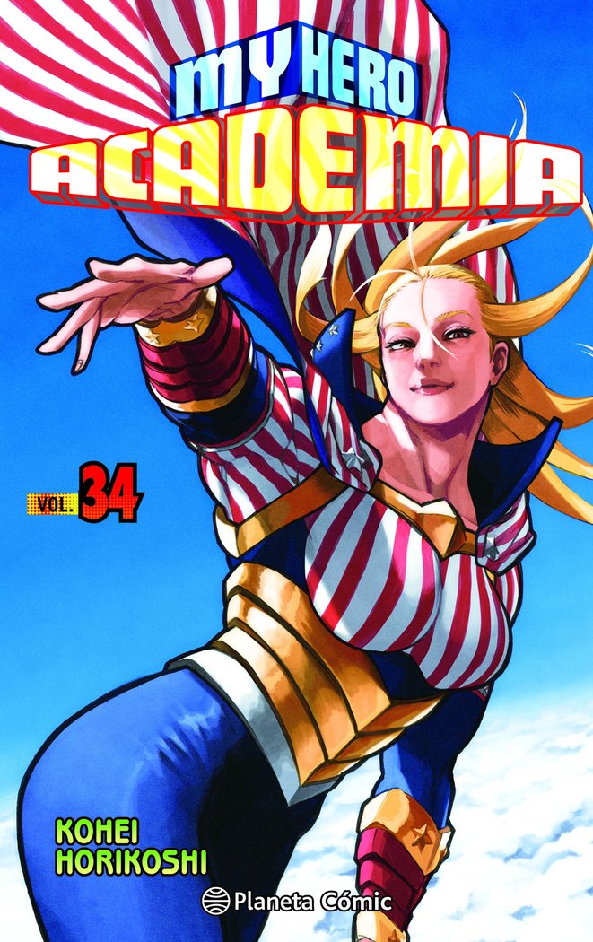 MY HERO ACADEMIA Nº 34, de HORIKOSHI, KOHEI | portada del libro